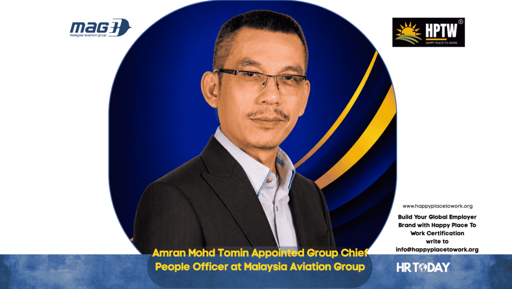 Amran Mohd Tomin Appointed Group Chief People Officer at Malaysia Aviation Group