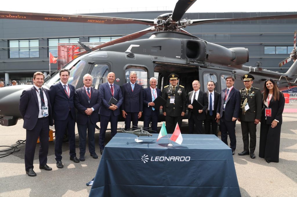 Leonardo, Indonesia ink LOI for AW149 naval helicopter program