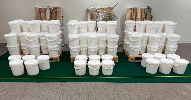 Hong Kong Customs Seizes 131kg of Ketamine Worth $51.4 Million, Three Arrested.