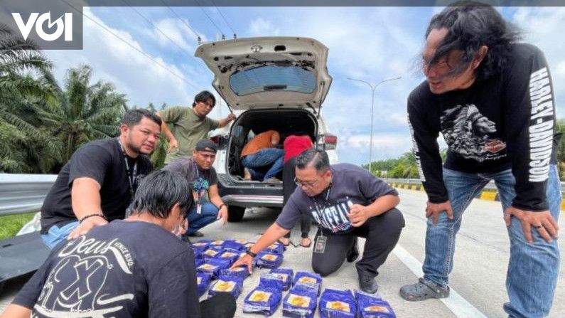Polrestabes Medan Seized 24 Kilograms of Methamphetamine on the Wall of a Car to Jakarta