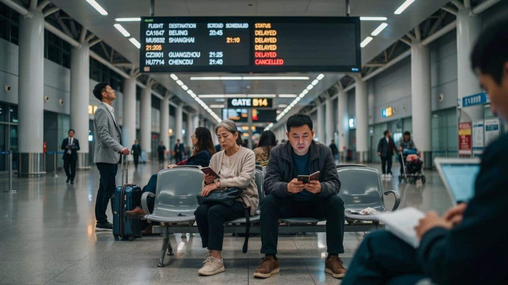 Flights Cancelled Over China as Beijing, Guangzhou, Shanghai, Haikou, Wuhan Cancel 63 and Delay 2,760 Impacting China Eastern, Southern, Spring, Tibet and Other Airlines