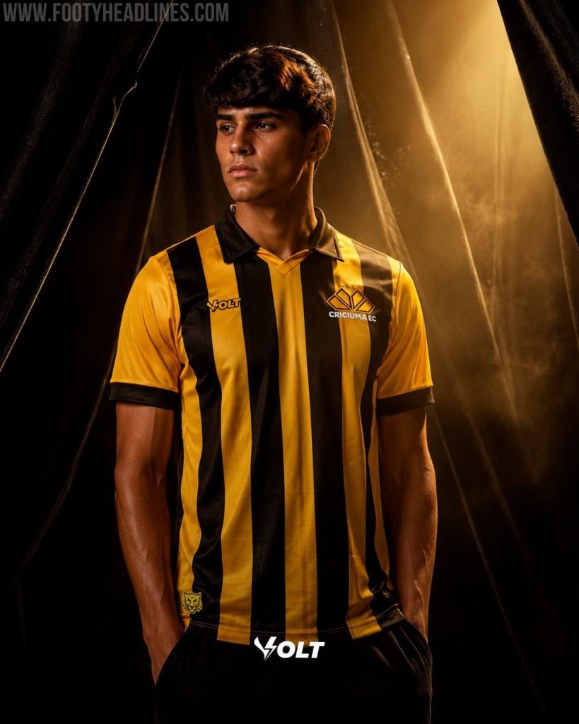 Criciúma 2026 Third Kit Released – Homage to Dortmund Coal Mining Heritage