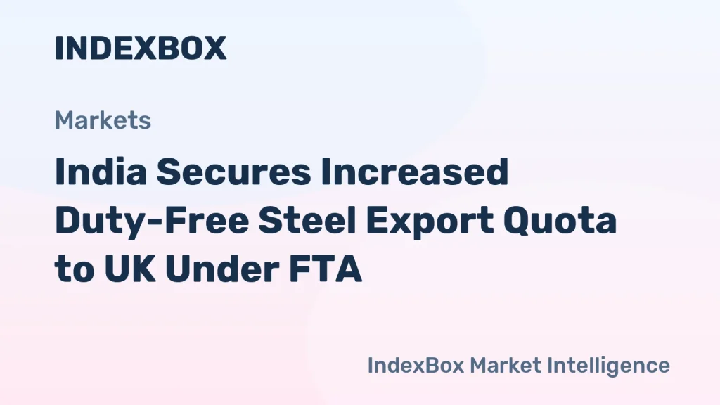 India-UK FTA: Duty-Free Steel Quota Increased, Carbon Tax Talks Ongoing – News and Statistics