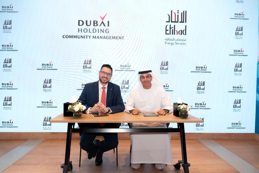 Dubai Holding Community Management and Etihad ESCO partner to advance energy efficiency across Dubai communities