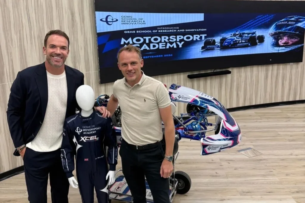 GEMS SRI launches Dubai motorsport academy with F1 driver