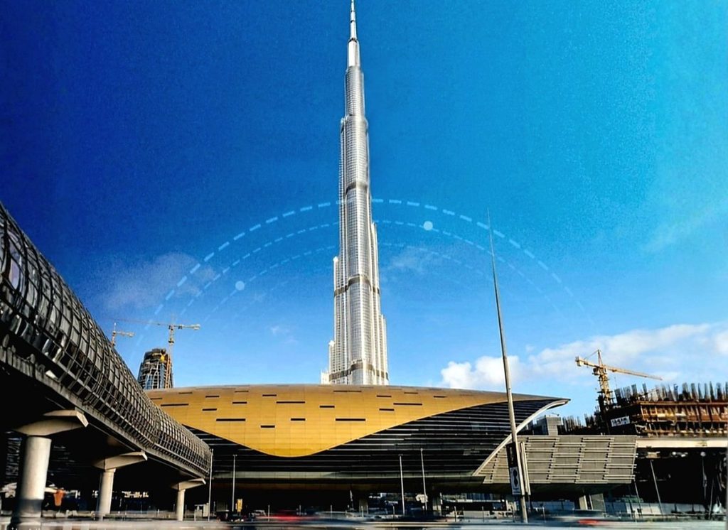 RTA closes bus and taxi road at Burj Khalifa/Dubai Mall Metro Station until end of 2026 for expansion works
