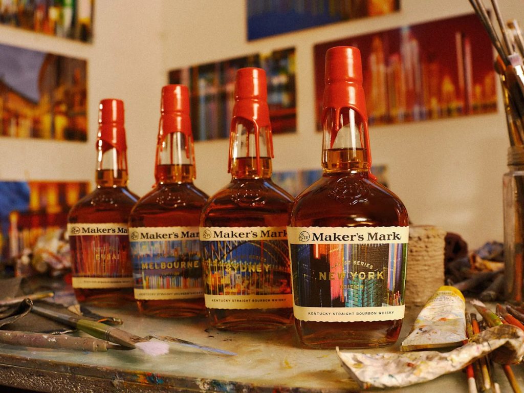 From New York to Dubai, Maker’s Mark Turns Global Cities Into Collectible Bourbon Bottles