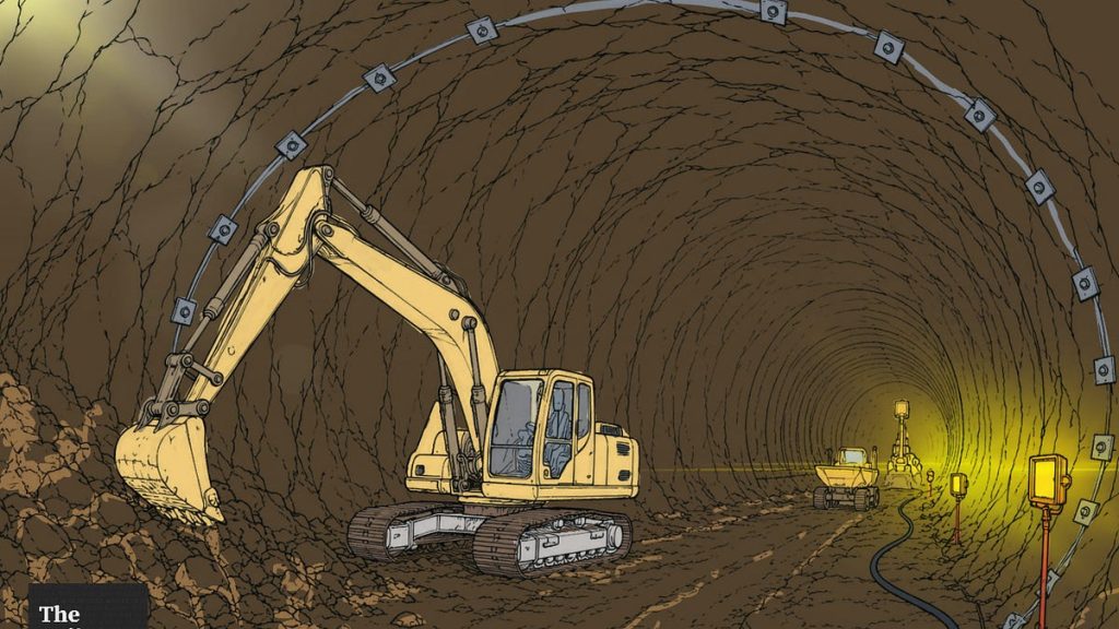 What does it take to dig underground tunnels?