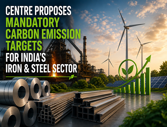 Centre Proposes Mandatory Carbon Emission Targets for Iron and Steel Sector – Asia Pacific