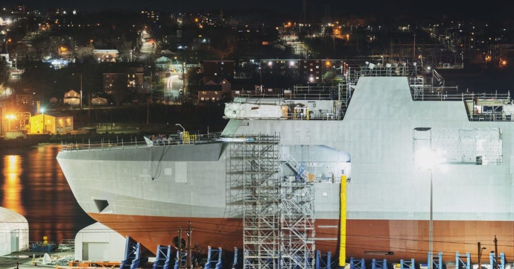 China Constructs World’s Largest Naval Supply Ship At Guangzhou Shipyard