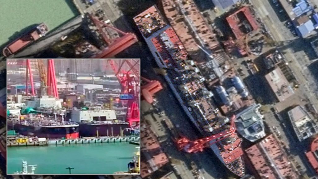 China Is Building A Monster Supply Ship For Its Carrier Groups