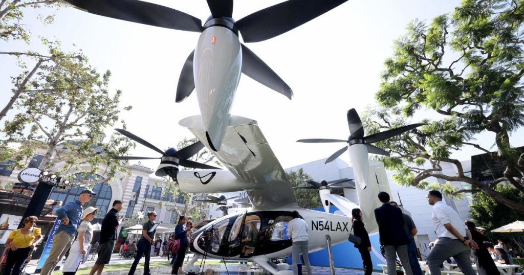 Joby Aviation creates a joint venture with Toyota to build air taxis