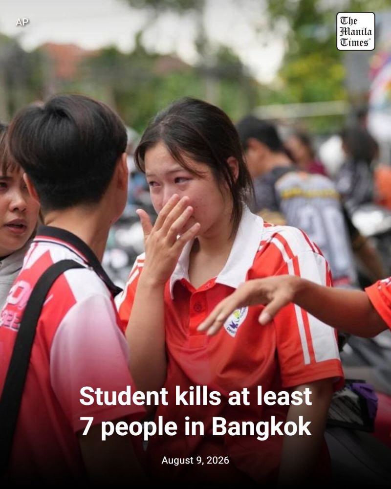 NONTHABURI, Thailand — A student opened fire at a high school outside Bangkok on Friday, killing at least five people and wounding more than 20, according to authorities, who said he also appeared to…