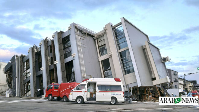 A magnitude 5.9 earthquake shakes northeast Japan injuring at least 5