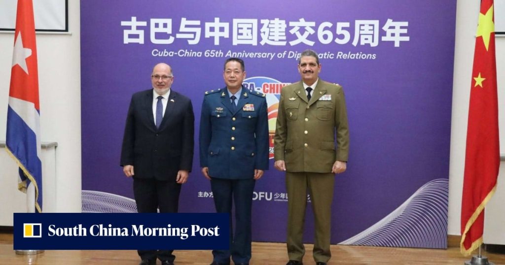 US sanctions Cuba’s military representative in Beijing over China procurement