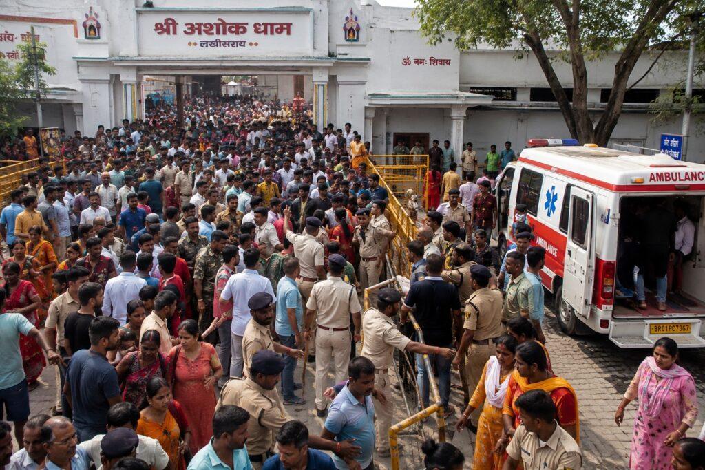 7 killed in stampede outside India temple – Pajhwok Afghan News