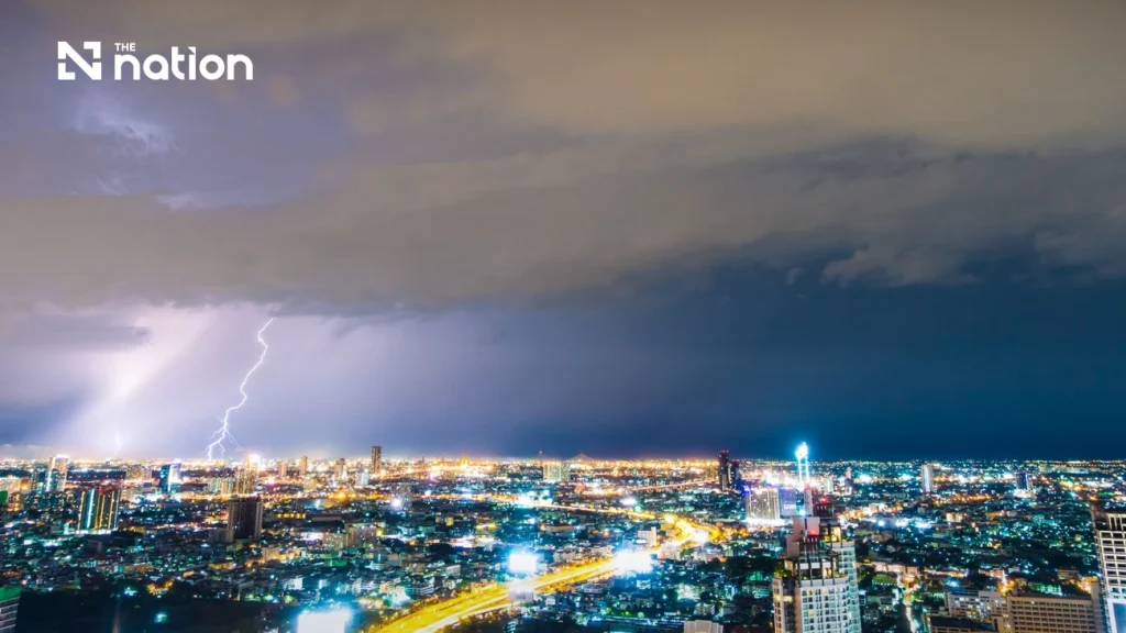 Heavy rain intensifies across Bangkok, North and Northeast