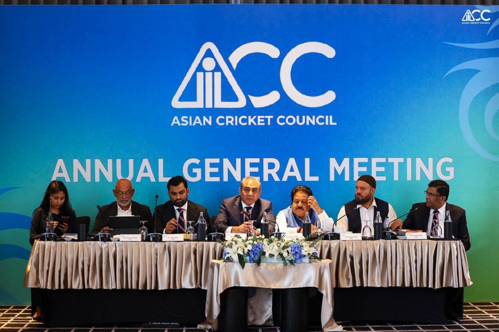 The Asian Cricket Council successfully concluded its Annual General Meeting in Bangkok on 22 August 2026.