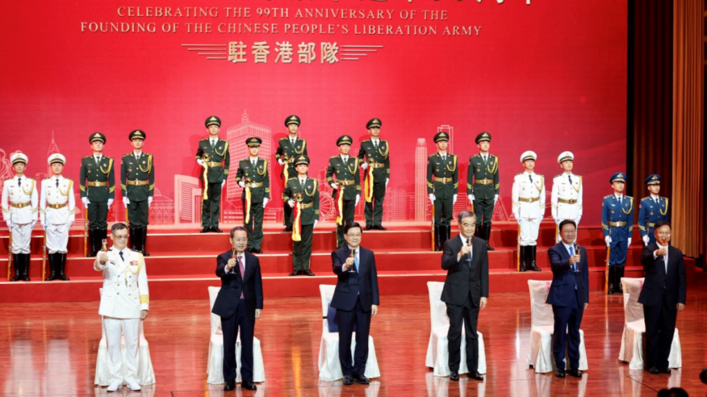 PLA Hong Kong Garrison hailed as SAR’s pillar of stability