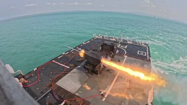 Indonesian Navy conducts first MLRS firing from PPA flight deck