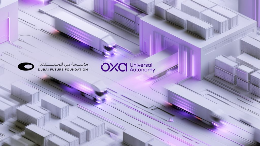 Dubai Future Foundation and Oxa Launch Autonomous Logistics Future Lab