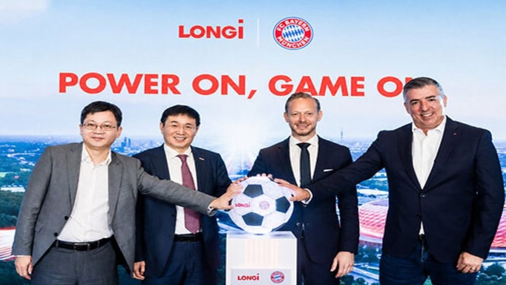 LONGi partners with FC Bayern in Hong Kong