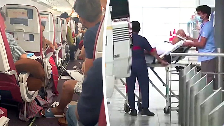 Air India flight plummets 300ft during severe turbulence | News