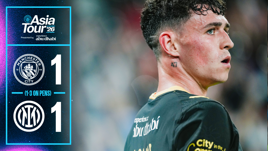 City 1-1 Inter (1-3p): Brief highlights