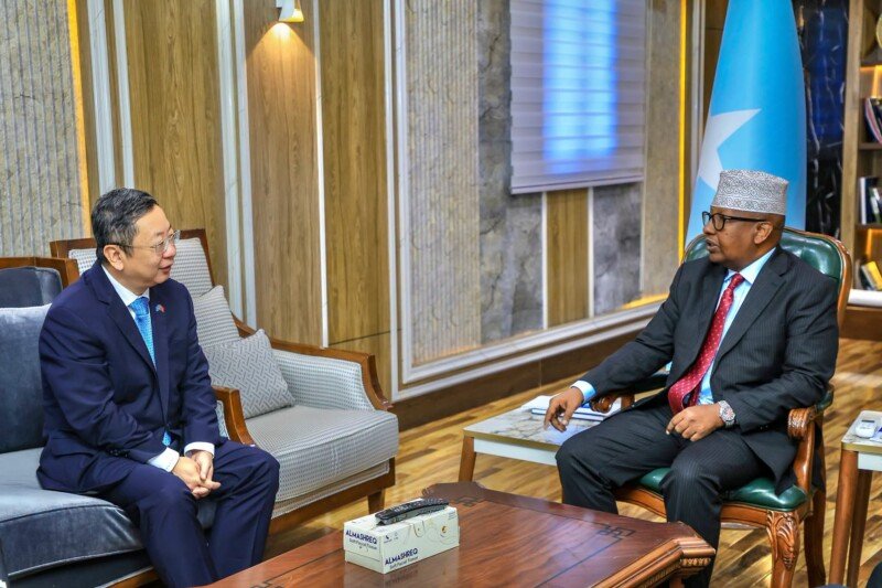Beijing Pledges Continued Military Support as Somali Defence Minister Meets Chinese Envoy