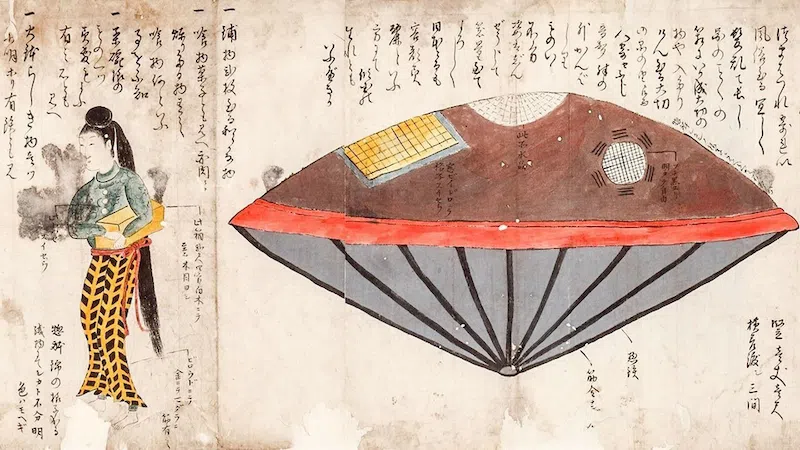 Utsuro-bune: Japan’s Mysterious 1803 UFO Legend